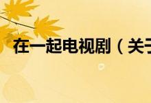 在一起電視?。P(guān)于在一起電視劇的介紹）