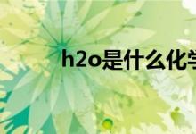 h2o是什么化學(xué)名（h2o是什么）