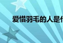 愛(ài)惜羽毛的人是什么意思（愛(ài)惜羽毛）
