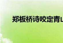 鄭板橋詩咬定青山不放松（鄭板橋詩）