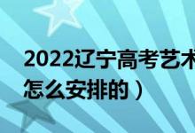 2022遼寧高考藝術(shù)本科什么時(shí)間錄?。ň唧w怎么安排的）