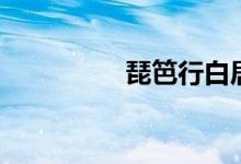 琵笆行白居易(琵笆行)