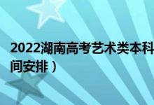2022湖南高考藝術(shù)類本科批錄取時間從哪天到哪天（錄取時間安排）