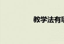教學法有哪些（教學法）