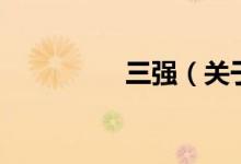 三強(關于三強的介紹)