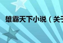 雄霸天下小說(shuō)（關(guān)于雄霸天下小說(shuō)的介紹）