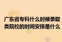 廣東省?？剖裁磿r候錄?。?022廣東高考?？其浫∨纹胀愒盒５臅r間安排是什么）