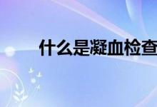 什么是凝血檢查（什么是凝血四項(xiàng)）