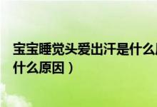 寶寶睡覺(jué)頭愛(ài)出汗是什么原因怎么辦（寶寶睡覺(jué)頭愛(ài)出汗是什么原因）