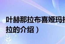葉赫那拉布喜婭瑪拉（關于葉赫那拉布喜婭瑪拉的介紹）