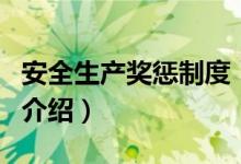 安全生產(chǎn)獎懲制度（關(guān)于安全生產(chǎn)獎懲制度的介紹）