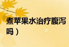 煮蘋(píng)果水治療腹瀉（煮蘋(píng)果水治小兒腹瀉有用嗎）
