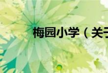 梅園小學(xué)(關(guān)于梅園小學(xué)的介紹)