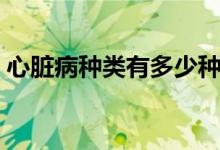 心臟病種類有多少種(心臟病種類有多少種)