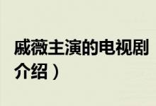 戚薇主演的電視劇（關于戚薇主演的電視劇的介紹）