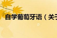 自學葡萄牙語（關于自學葡萄牙語的介紹）