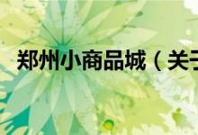 鄭州小商品城（關于鄭州小商品城的介紹）