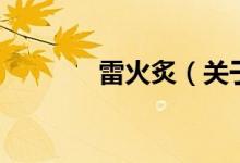 雷火炙(關于雷火炙的介紹)