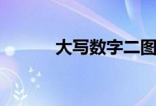 大寫數字二圖片（大寫數字二）