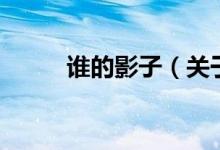 誰的影子(關于誰的影子的介紹)