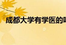 成都大學(xué)有學(xué)醫(yī)的嗎（成都大學(xué)有?？茊幔?class=