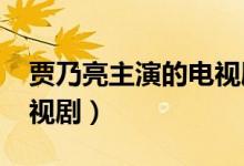 賈乃亮主演的電視劇2020（賈乃亮主演的電視?。?class=