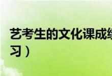 藝考生的文化課成績到底有多重要（該怎么復習）