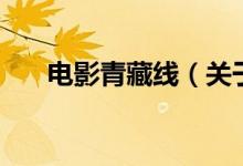 電影青藏線（關于電影青藏線的介紹）