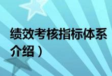 績(jī)效考核指標(biāo)體系（關(guān)于績(jī)效考核指標(biāo)體系的介紹）