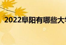 2022阜陽有哪些大學（阜陽所有高校名單）