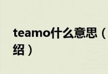 teamo什么意思(關于teamo什么意思的介紹)